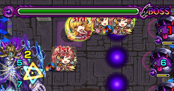 カチりんとボス/中ボスがHP共有