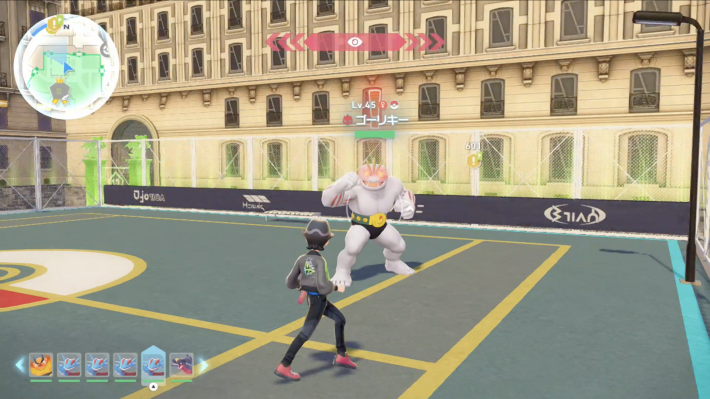 ポケモンzaのオヤブンゴーリキーの現地画像