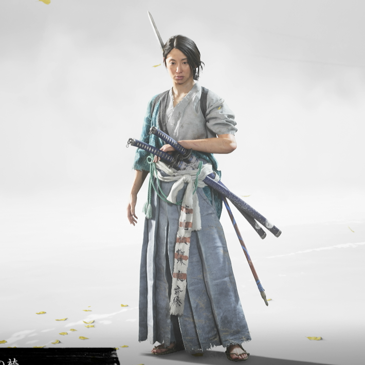 ゴーストオブヨウテイの太郎の袴暮春