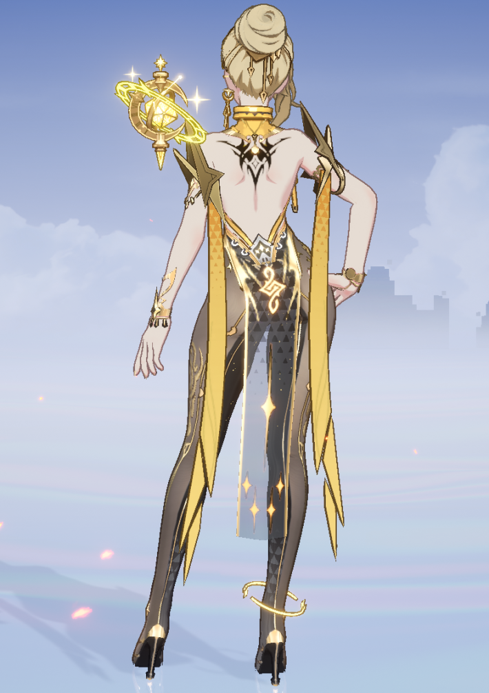 星の神の使者の背面画像