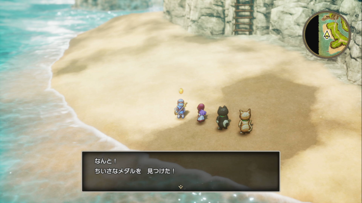 ドラクエ2リメイクのメダル王の城の外観5小さなメダル場所詳細