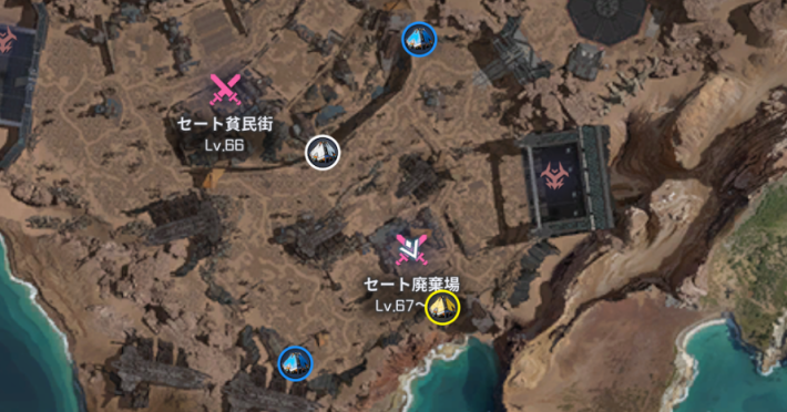 トレジャーカプセルの場所一覧の画像