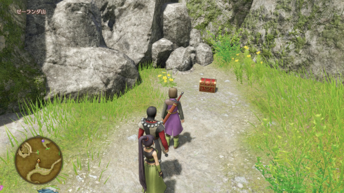 ドラクエ11Sのゼーランダ山東側のちいさなメダル