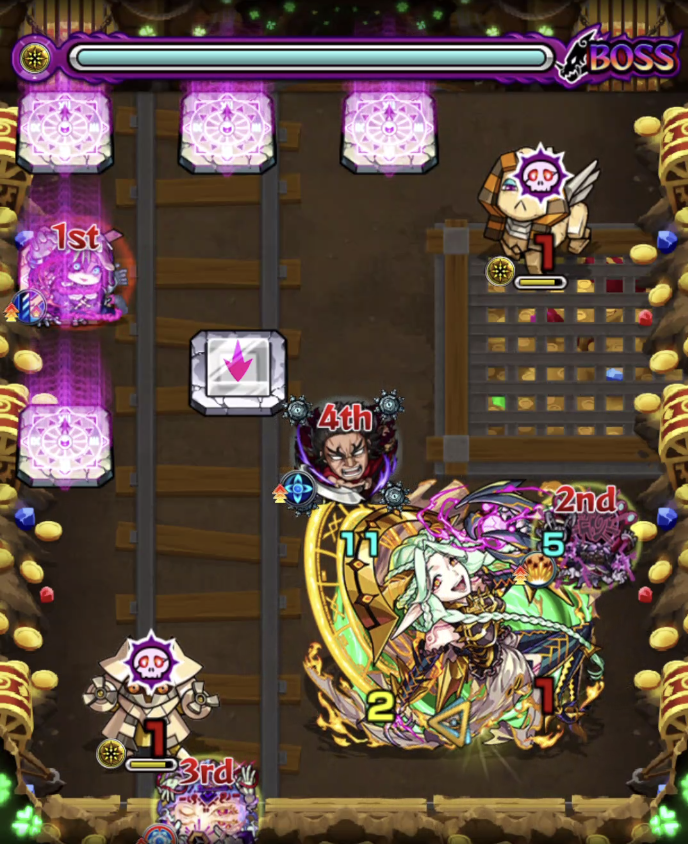 光ムンドゥス【超究極】のボス1