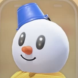 マリオカートワールドのゆきだるま