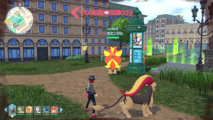 ポケモンZAカエンジシオヤブンの場所