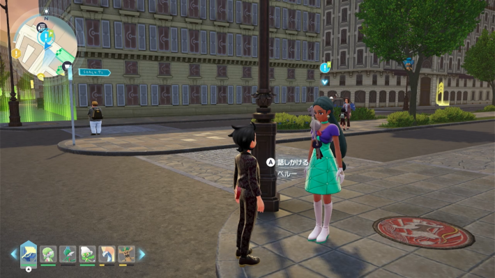 ポケモンZAの15番ワイルドゾーン西でベルーと会話