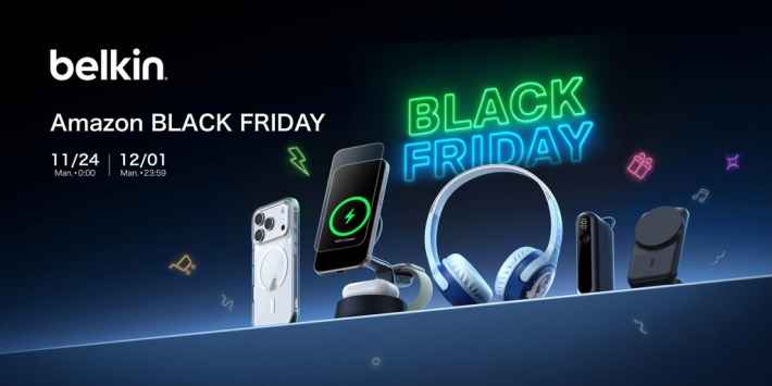 Belkin Amazon Black Friday セールバナー