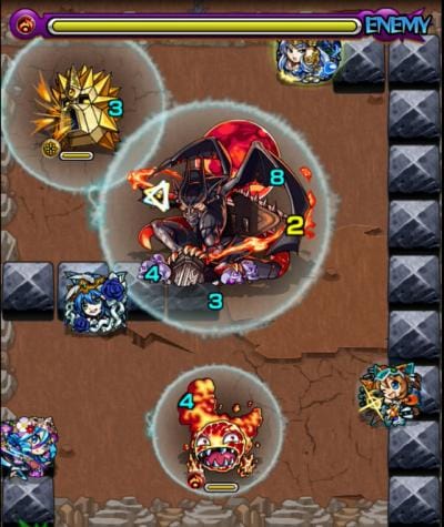 モンスト ガーゴイル降臨 極 攻略 堕落のブラッディ パンク パーティ ゲームウィズ