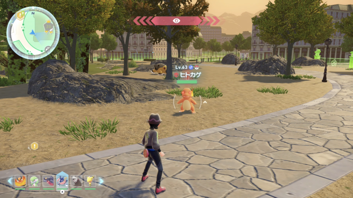 ポケモンZAオヤブンヒトカゲの現地画像