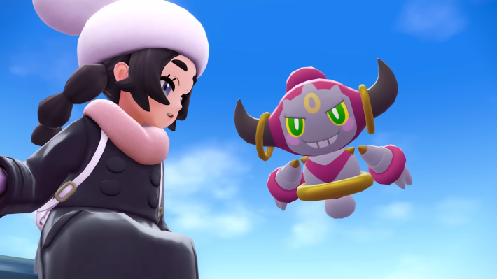 ポケモンZAのアンシャとフーパ