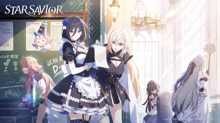 『StarSavior（スターセイヴァー）』のゲーム概要や公式発表の情報まとめ！美少女育成RPGの画像