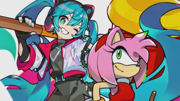『ソニックレーシング クロスワールド』初音ミクとのスペシャルコラボプロジェクト「Project ONSOKU」の第2弾「ウィーアーピコピコハンマーズ!!!!」が公開！の画像