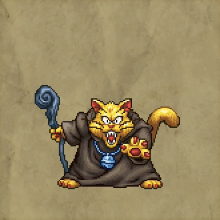 ドラクエ2リメイクのネコノマンサー