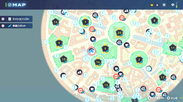 ポケモンZAのサビ組マップ
