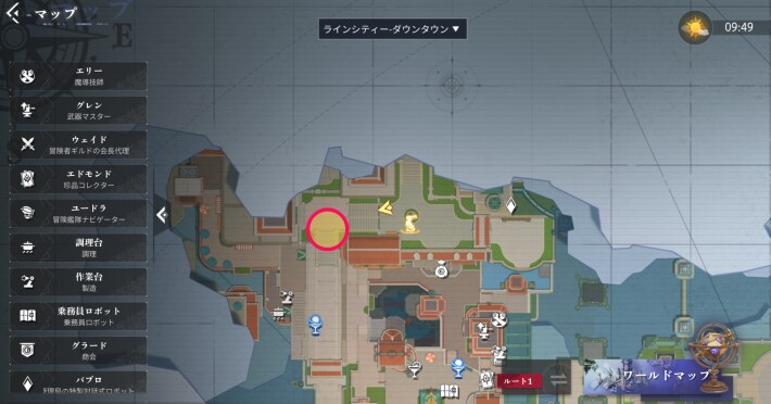 ヴェラのエピソード9_マップ画像