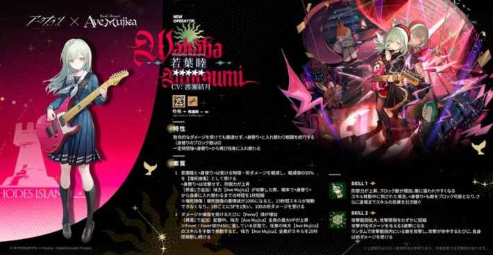 アークナイツ」×『BanG Dream! Ave Mujica』コラボイベント開催