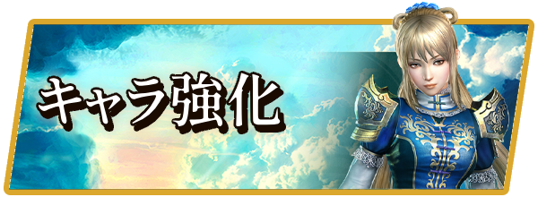 キャラ(武将)強化