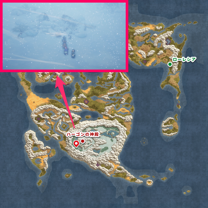 ドラクエ2リメイクのハーゴンの神殿　南西のひみつのばしょ