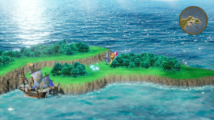 ドラクエ2リメイクの勇者の泉の洞窟 東キラキラ