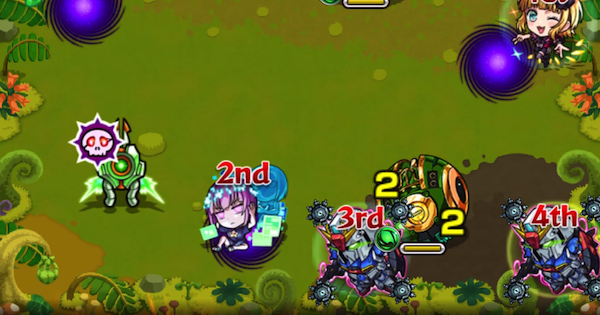 ビットンとギャラクシーを倒して敵を遅延