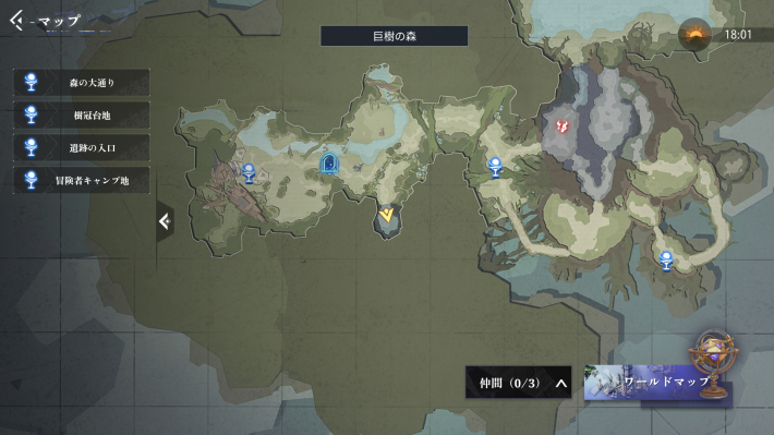 古代巨樹の宝箱2_マップ