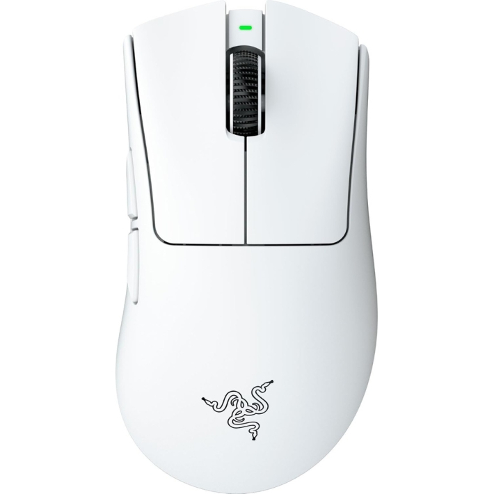 Razer DeathAdder V4 Pro White Editionの白い本体