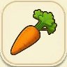 牧場物語風のグランドバザールのにんじん