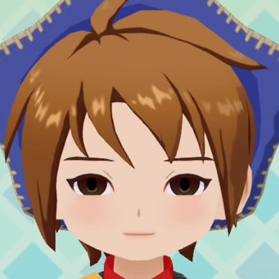 牧場物語 風のグランドバザールの顔立ちS
