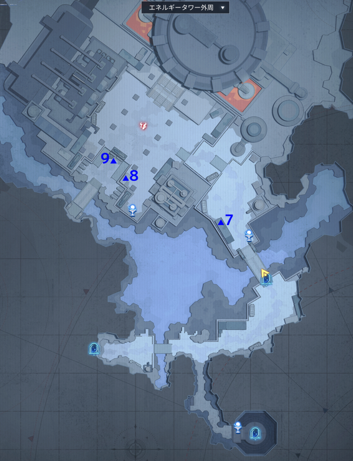 5.エネルギータワー外周【宝箱】