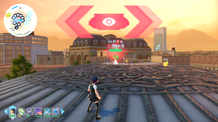 ポケモンZAのラルトスオヤブン