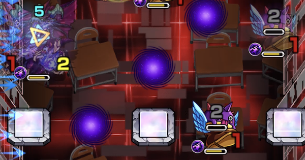 透明切替パネルに注意して敵を攻撃