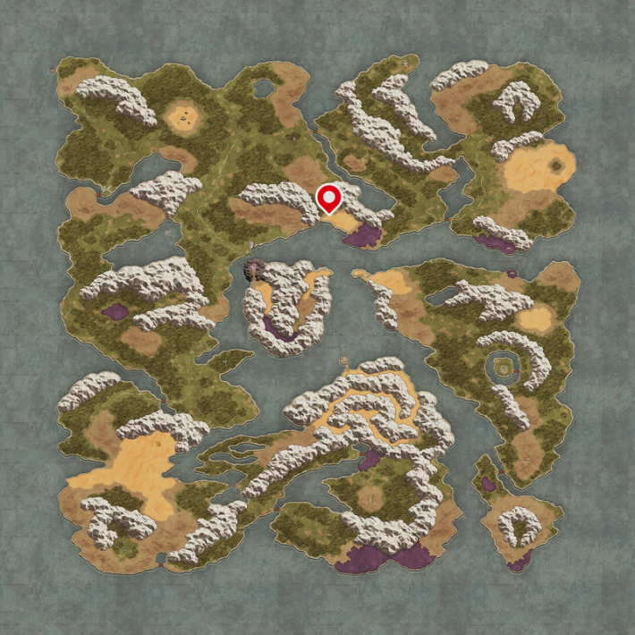 ドラクエ1リメイクのラダトーム東部の毒沼の手前