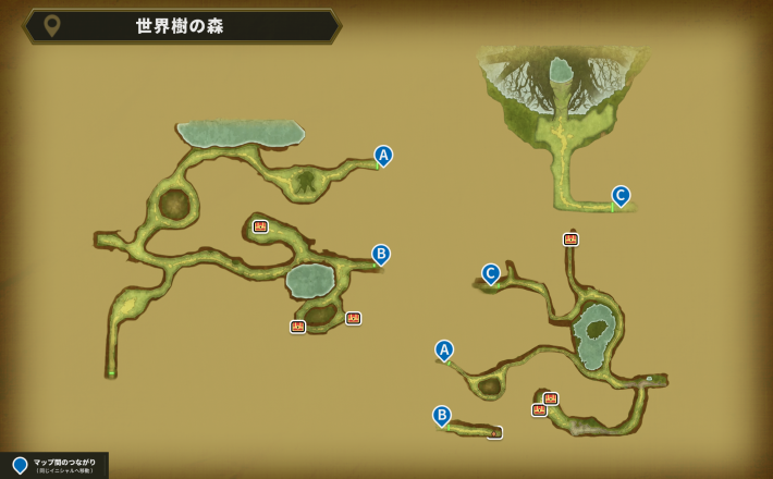 ドラクエ2リメイクの世界樹の森