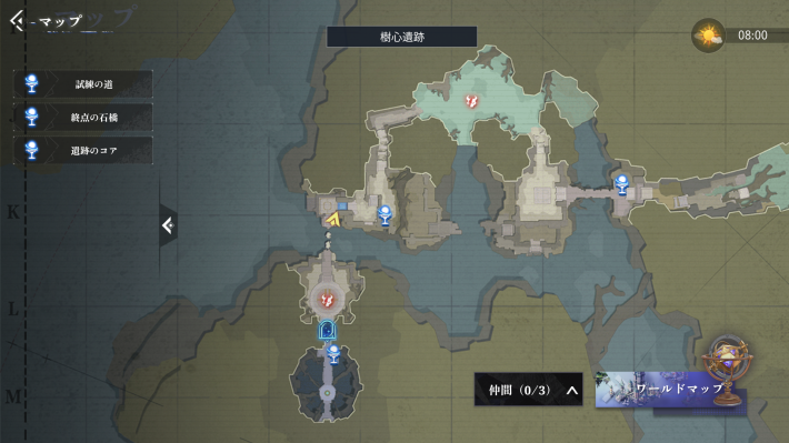 古代巨樹のカード12_マップ