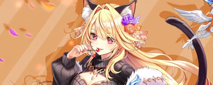 白猫ハロウィンシエラのバナー