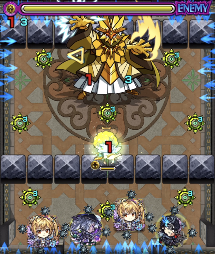 覇者の塔【34階/シーズン3】のステ1