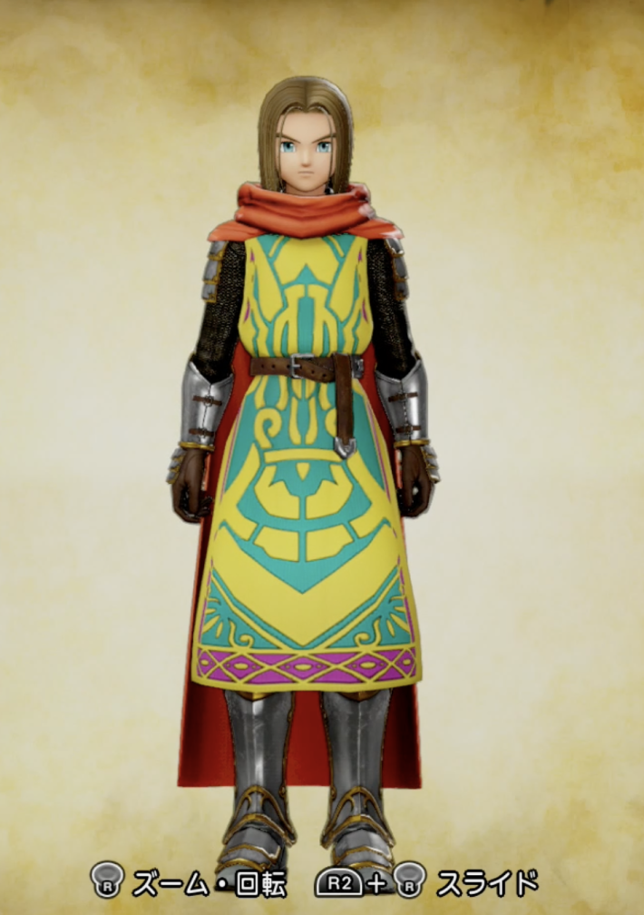 砂漠の聖騎士スタイル