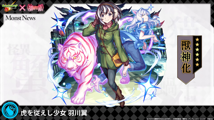 羽川翼【水/獣神化】