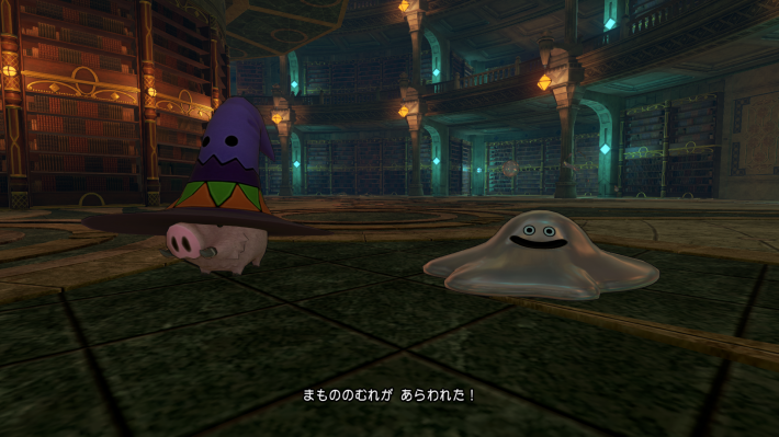 壁画世界後は古代図書館でメタル狩り