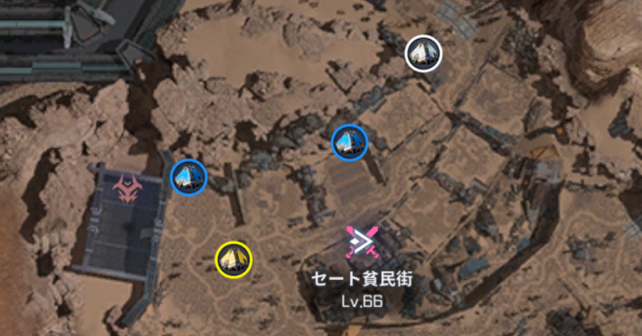トレジャーカプセルの場所一覧の画像