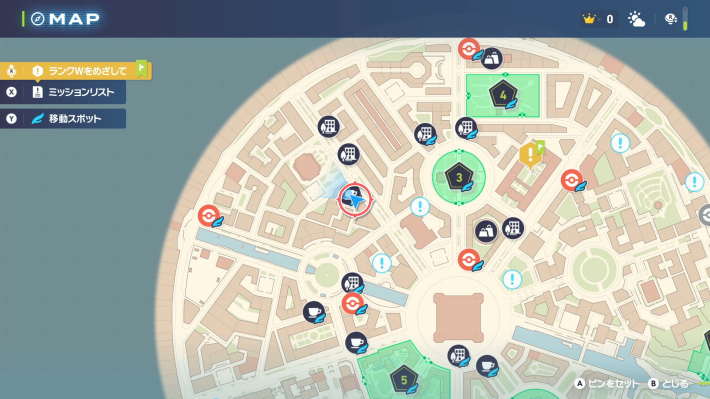 ポケモンZAペロッパフの出現場所マップ