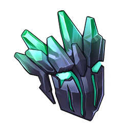 風化により剥がれた面具