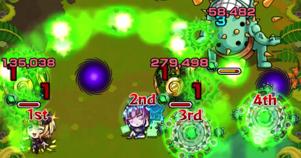 AW持ちの強友情キャラを編成