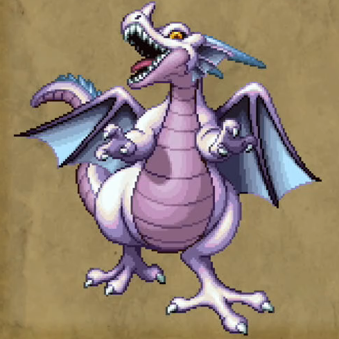 ドラクエ1リメイクの竜王のひ孫(2戦目)