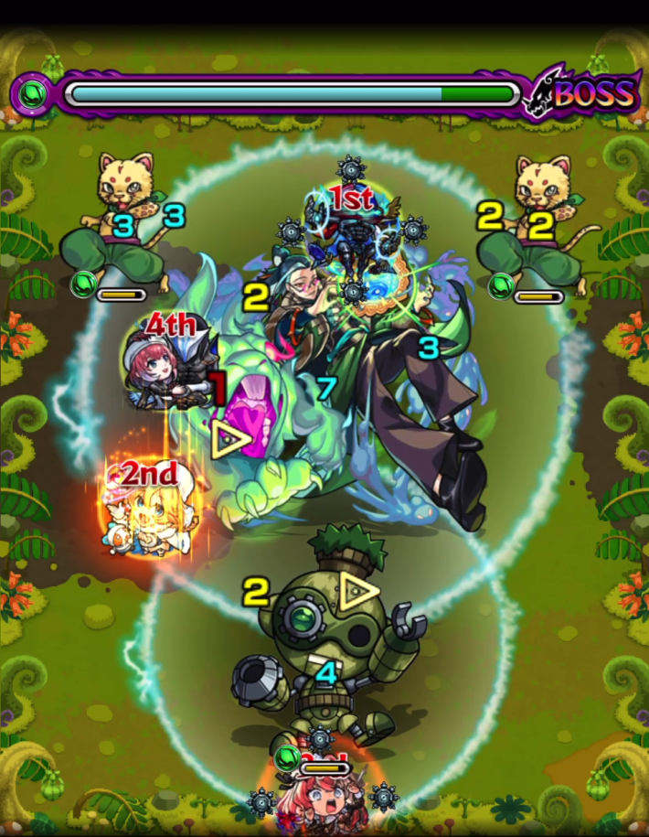 ユエビン【究極】のボス1