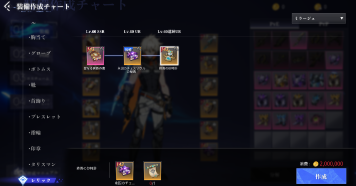 印象/タリスマン/レリックに新装備が実装