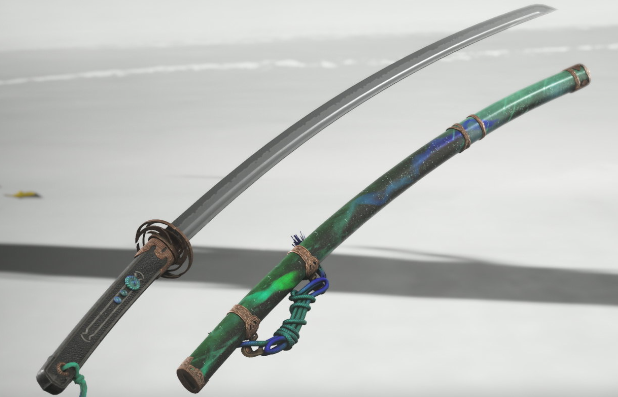 ゴーストオブヨウテイの極光の大太刀