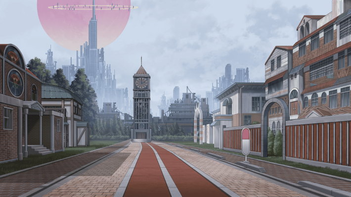 神椿市建設中。REGENERATE