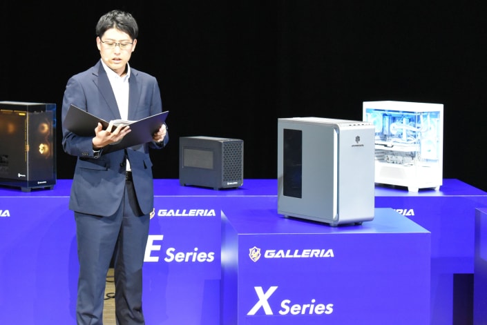 ガレリア新製品発表会が開催。S/X/F/Eの4シリーズを発表。卓球金メダリスト水谷隼さんも登壇の画像